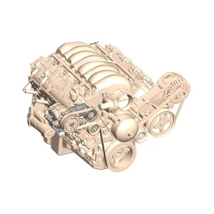 20-134P LS High-Mount A/C Accessory Drive Bracket - Fits Sanden SD508 or SD7 - Picture 1 of 6