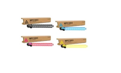 MP C3003 Standard Yield Toner Cartridge Black Cyan Magenta Yellow 4 Pack, 841... - image 1 of 4