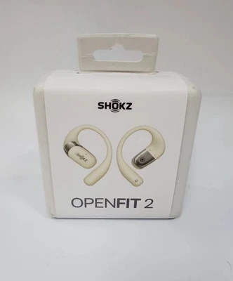 New Shokz OpenFit 2 Open Ear True Wireless Earbuds Beige T920