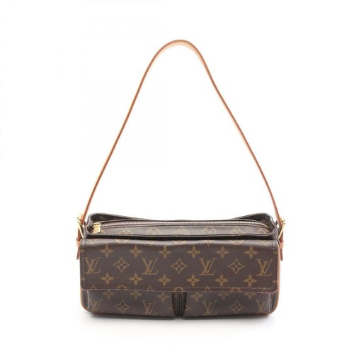 LOUIS VUITTON（LV） Borsa a tracolla Louis Vuitton Vivacite Mm rivestita in pvc tela pelle monogramma donna