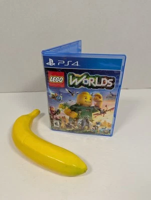 LEGO Worlds (Sony PlayStation 4, 2017) PS4 Pre-owned No Manual  - Image 1 of 4