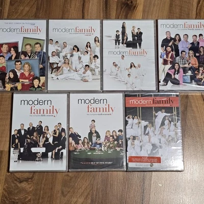 Modern Family Seasons 1-7 DVD Lot 22-Disc Set Region 1 NTSC ABC TV Comedy Sitcom Foto 1 de 4