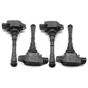 New 4pcs Ignition Coils Pack For 11-19 Nissan Rogue Juke Sentra 2.0L 1.6L UF659} - Picture 1 of 6