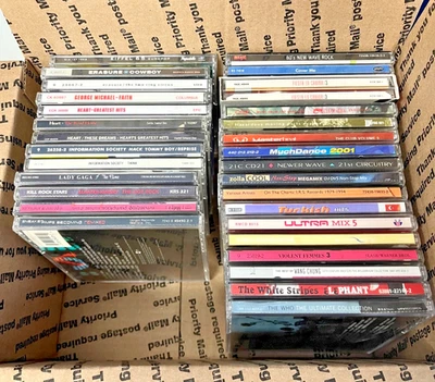 Lot of 30 Eclectic Music CDs 1986-2010 Pop, Electronic, New Wave  & More #10 Foto 1 de 3