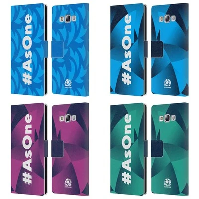 OFFICIAL SCOTLAND RUGBY AS ONE LEATHER BOOK CASE FOR SAMSUNG PHONES 3 - Image 1 of 4