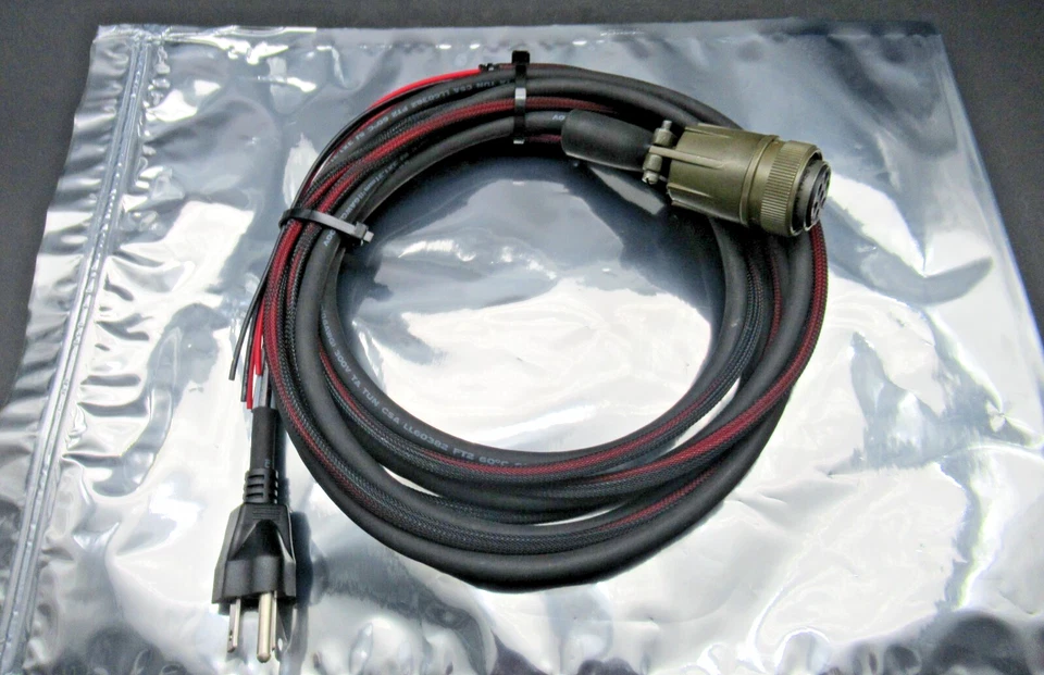 ITT Canon Amphenol Industrial MS3106F20-15S Connector w TM-3148-250 Harness Assy - Image 1 of 4