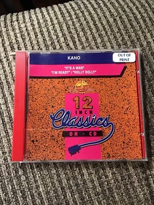 KANO IT’S A WAR/I’M READY/HOLLY DOLLY 1993 12” CLASSICS ON CD OOP UNIDISC PRINT Foto 1 de 4