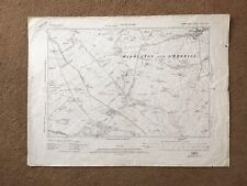 OS Map 6 Inch to 1 mile 1923 Middleton And Smerrill Derbyshire
