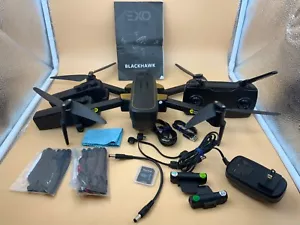 EXO Blackhawk 1 Drone 3 Battery Kit 4K High Def Pro Drone Quadcopter Android App - Picture 1 of 10