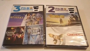 Goonies/Gremlins/Beetlejuice/Charlie And The Chocolate Factory/Corpse Bride Dvd - Picture 1 of 2