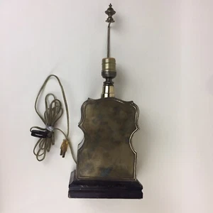 Vintage Frederick Cooper Chicago Messing Tischlampe 17" ohne Schirm getestet funktioniert gebraucht - Bild 1 von 12