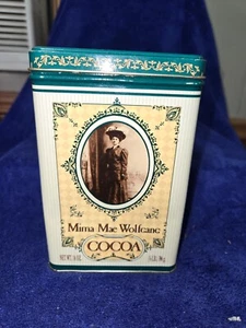 Vintage 14 Unzen Mima Wolfgang CoCOA Dose Küche Kanister Dose 6 Zoll x 4 Zoll Landhaus - Bild 1 von 6