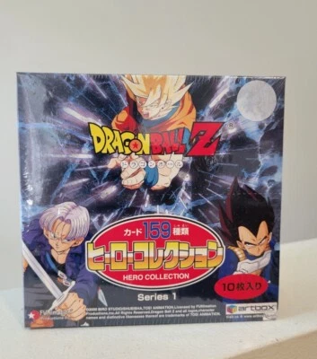 Artbox Dragonball Z Japanese Hero Collection Series 1 Cards Box Dragon Ball - Image 1 of 4