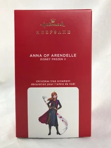 Hallmark 2020 adorno de recuerdo Disney Frozen 2 Anna of Arendelle con vendaval nuevo en caja - Imagen 1 de 8