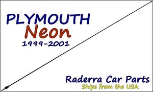 1999-2001 Plymouth Neon - 32" Black Stainless AM FM Antenna Mast - Picture 1 of 2