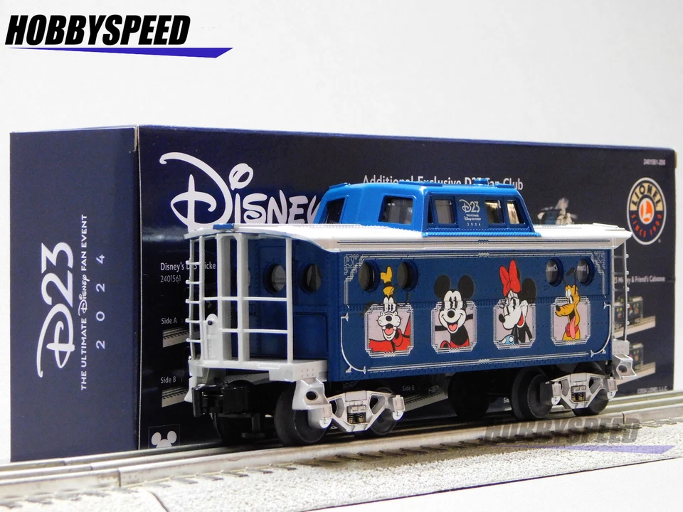 Lionel 2401565 LIONEL TRAINS - DISNEY D23 - 2401565 MICKEY & FRIENDS CABOOSE