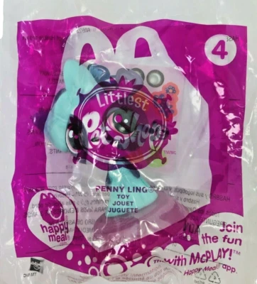 NIP Littlest Pet Shop Penny Ling Panda #4 McDonald's Happy Meal Toy 2014 LPS - Image 1 of 2