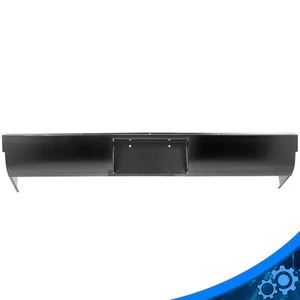 Rear Bumper Roll Pan Stepside w/License Box For 54-87 Chevy C10 C20 C30 K10 K20 - Picture 1 of 12