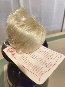 Vintage Bell Doll Pet Wig Precious Blonde Fits 7" - 8" New Old Stock NIB - Picture 1 of 4