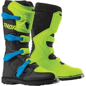 Thor Blitz XP Boots Motocross Enduro Offroad Stiefel grün/schwarz - Bild 1 von 1