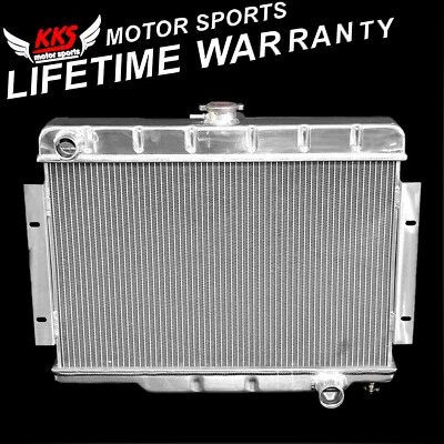 RADIADOR PULIDO KKS 3 FILAS APTO PARA MOTOR CHEVY SCRAMBLER 72-85 JEEP CJ5 CJ6 CJ7 Foto 1 de 4