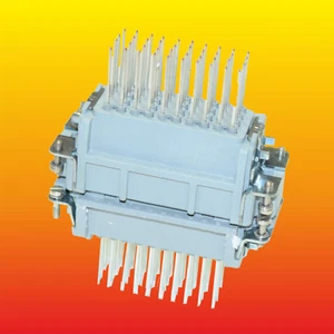 40 PIN HARTING HAN 40D-sti MALE + HAN 40D-bu FEMALE CONNECTOR 10 A 250 V - Picture 1 of 4