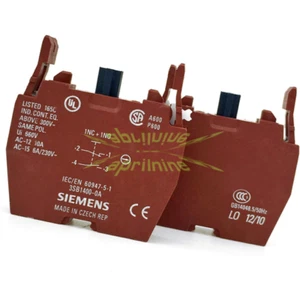 1 pezzo NUOVO contatto ausiliario Siemens 3SB1400-0A - Foto 1 di 1