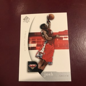 2005-06 SP Authentic Josh Smith Atlanta Hawks #3