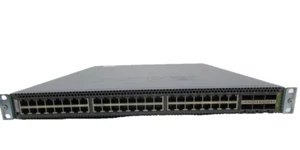Juniper QFX5100-48T-AFI 48x 10Gb RJ45 6x 40G QSFP Switch Tested 1 Year Warranty - Picture 1 of 5