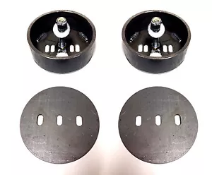 1965-1972 Mercedes W108 Rear airspring (bag) Mounting Bracket Set - BCFAB - Bild 1 von 4