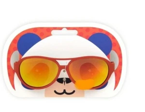 Foster Grant Child Kids Sunglasses 100% UVA/UVB Protection Red Jaxon w/mask NEW - Picture 1 of 4