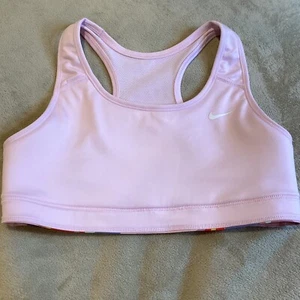Nike Pro Older Kids' (Girls') Dri-FIT Reversible Sports Bra, est. Medium (10-12) - Picture 1 of 4
