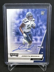 2020 Panini Playoff Rookie #285 Jordyn Brooks Rookie Auto (RC) - Bild 1 von 2