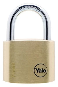 YALE SOLID BRASS PADLOCK 25 Y110/40/123/1 - Picture 1 of 1