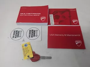 Ducati Multistrada 1200S Manuals & Warranty Info W/ Key - Picture 1 of 7