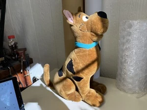 Vintage Scooby Doo Talking Moving Plush 1998 ThinkWay Works 14” Tall 12/3/24M - Picture 1 of 4