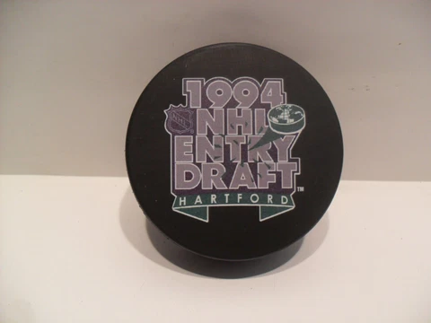 1994 NHL Draft Hockey Puck BRAND NEW! Edmonton Oilers Ed Jovanovski #1 Pick Cover