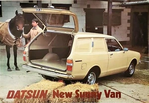 Datsun Sunny B310 Van Brochure leaflet 1980 - Picture 1 of 1
