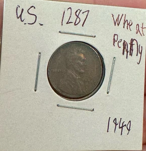 USA 1 Cent 1949-P Lincoln Wheat - Picture 1 of 3
