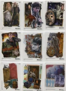 Harry Potter Deathly Hallows Part 2 Complete Acetate Base Chase Card Set BC1-9 - Picture 1 of 1