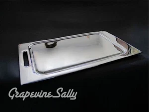 Piezas de estufa de colección estufa de madera de cuña pesada NUEVA CROMADA estufa plancha de cocina 11" W - Imagen 1 de 11