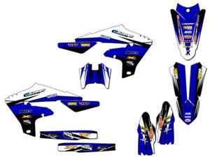 2019-2023 YZ 250 F 4-Takt Velocity Blau Senge Grafik-Kit Kompatibel Mit - Picture 1 of 10