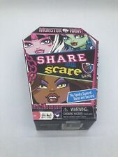 Monster High Share Or Scare Game Age 6+ *used Complete