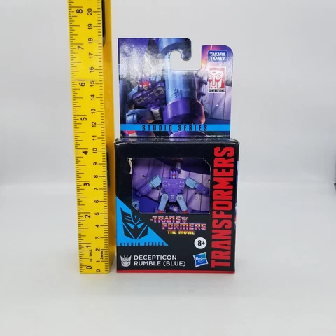 Transformers Studio Series 86 The Movie  Core Class Rumble Cassette Tape Figure Cover