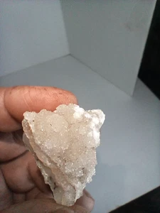Quartz Druzy Rough Cabochon - Picture 1 of 3