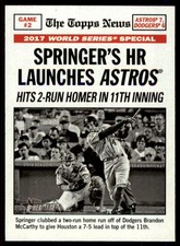 2018 Topps Heritage 50th Anniversary World Series Game 2 - Tiger Homers