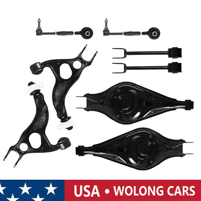 8x Rear Suspension Arms w/ Bushings Upper & Lower for FLEX TAURUS V6 2010-2019 Foto 1 de 4