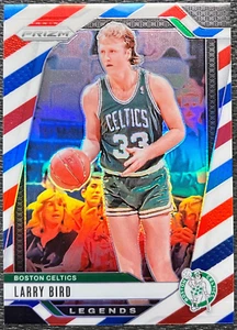 Larry Bird 2024-25 Panini Prizm #299 Red White & Blue Prizm - Celtics - Picture 1 of 2