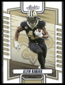 Alvin Kamara #47 2023 Panini Absolute Blue New Orleans Saints - Picture 1 of 2