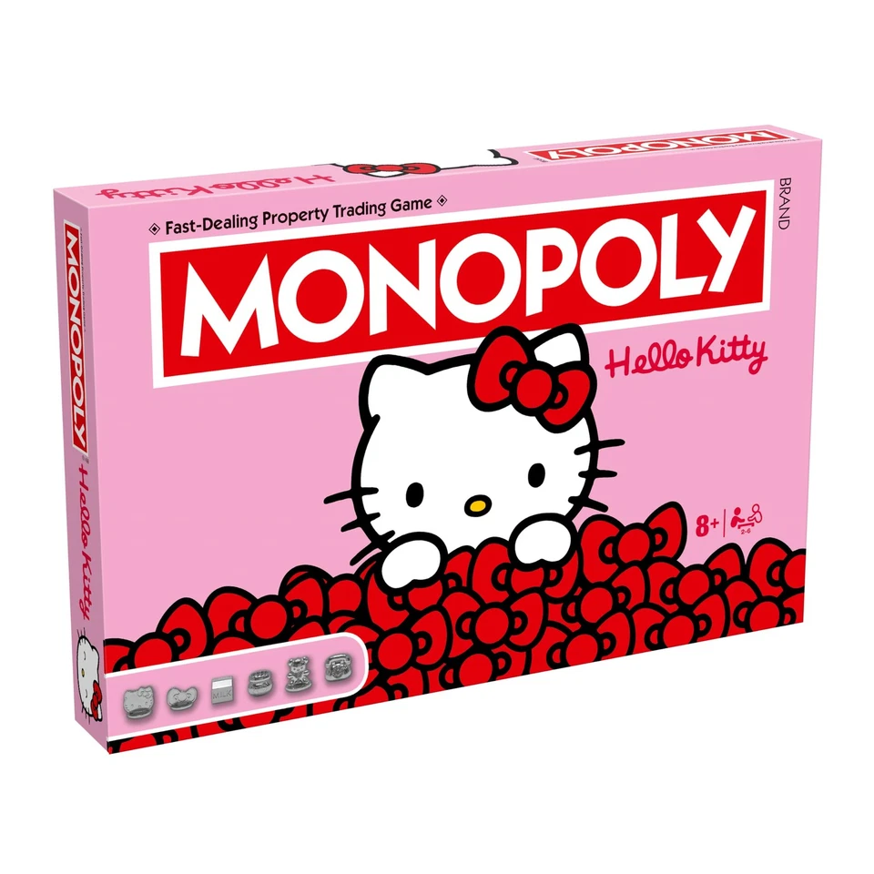 Winning Moves Juego de mesa Hello Kitty Monopoly óptimo para 2-6 jugadores y es  - Imagen 1 de 4